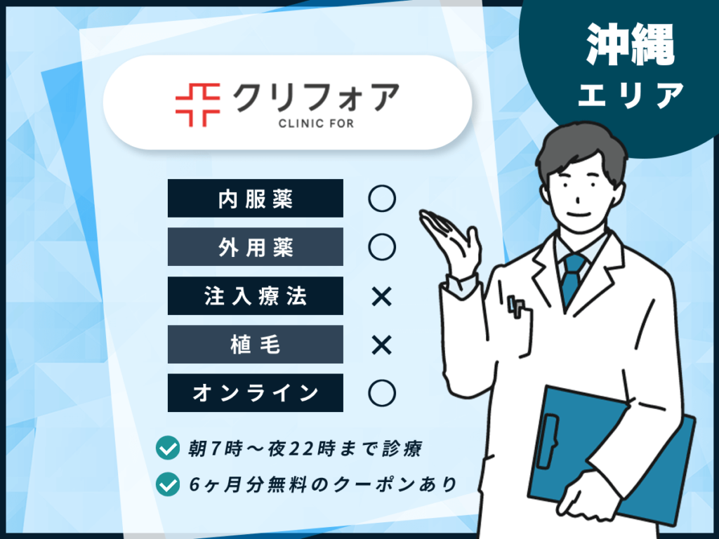 クリニックフォアはあなたの時間に合わせて予約が取りやすい