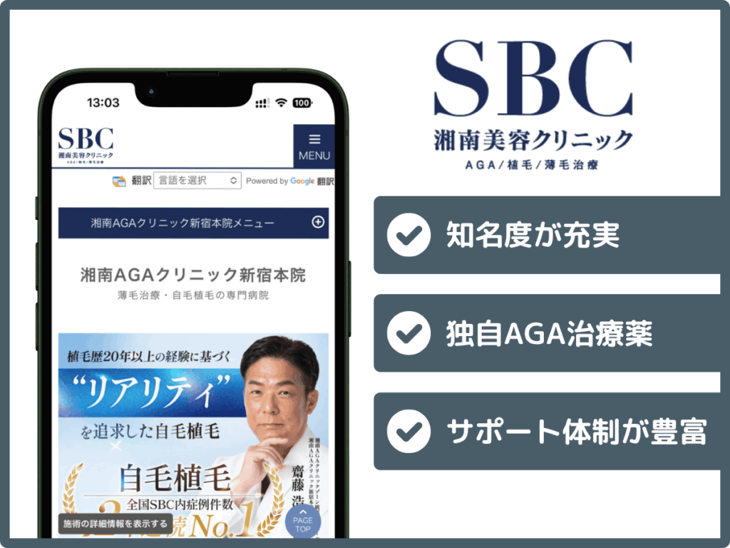 湘南AGAクリニック新宿本院