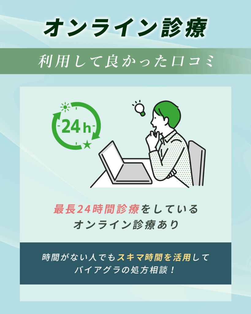 バイアグラ・バイアグラジェネリック通販だとスケジュール調整がしやすくて良い口コミ